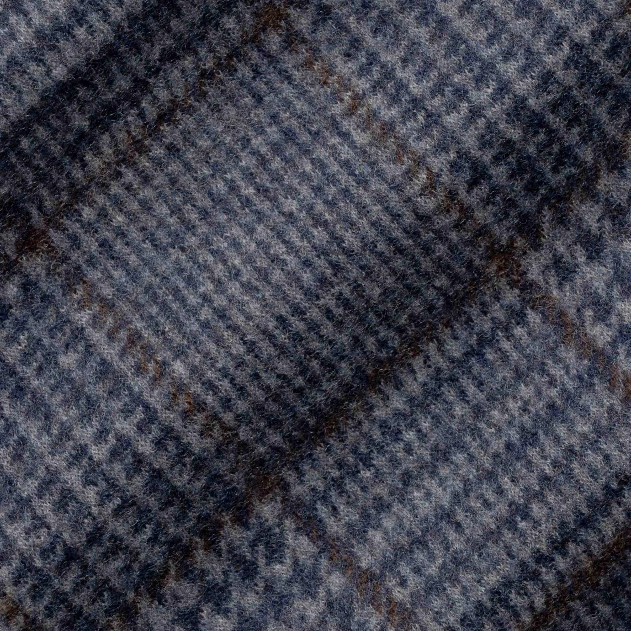 Blue Check Superfine Wool Hartford Contemporary Fit Knitted Sport Jacket - Jack Victor - Image 9