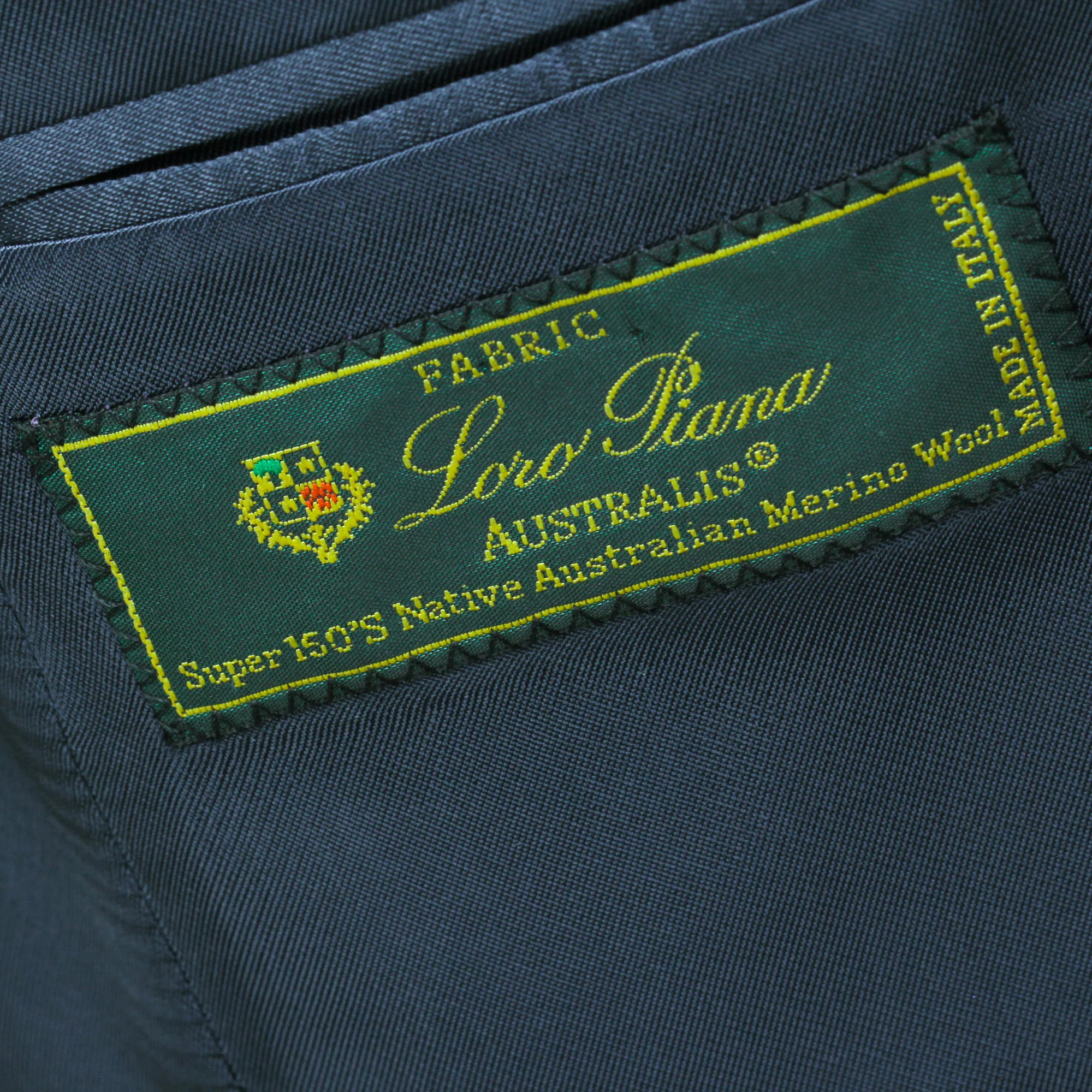 Gray & Blue Check Super 150's Wool Essence Modern Fit Suit - Jack Victor 1913 - Image 4
