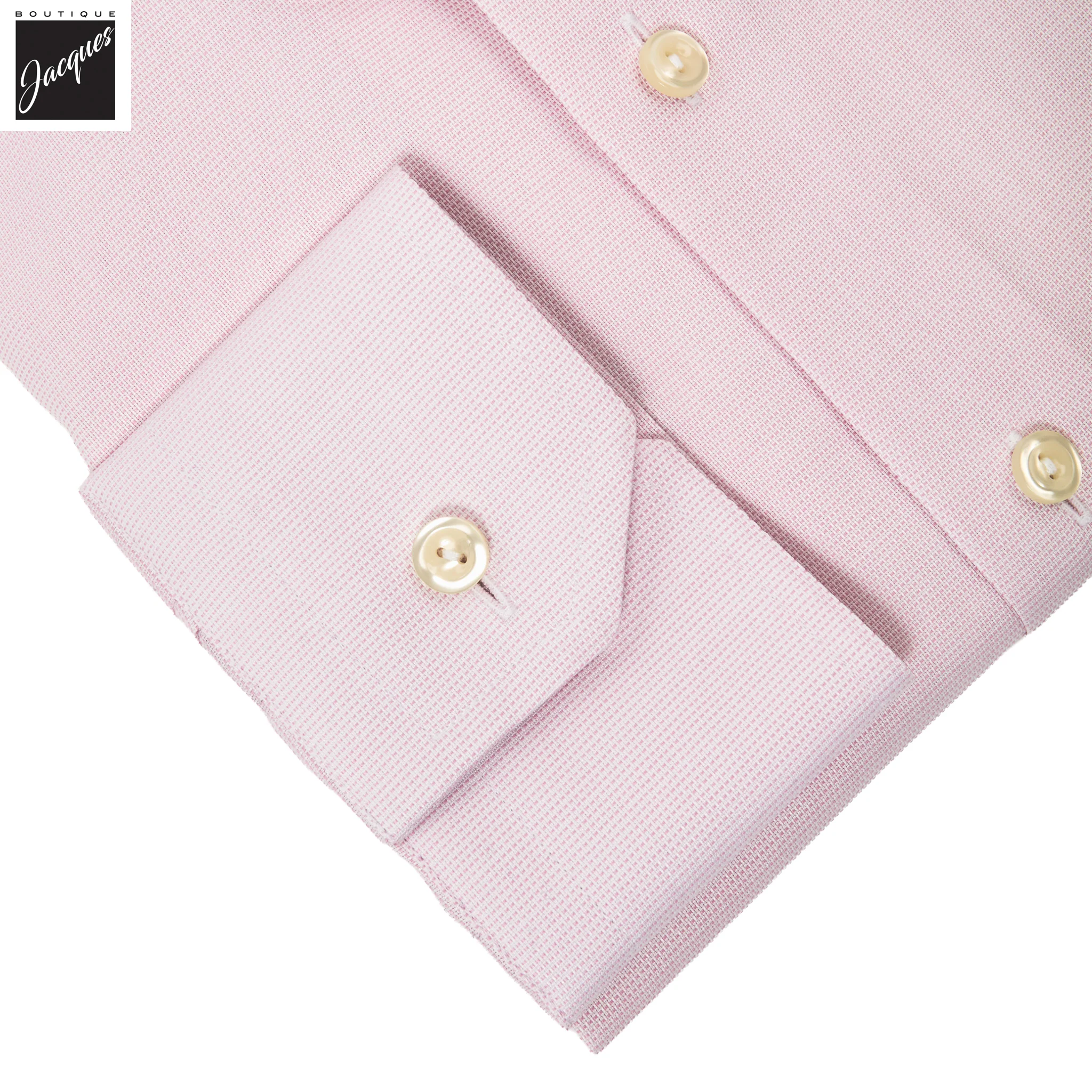 Light Pink Semi Solid Signature Twill Contemporary Fit Shirt - ETON - Image 3